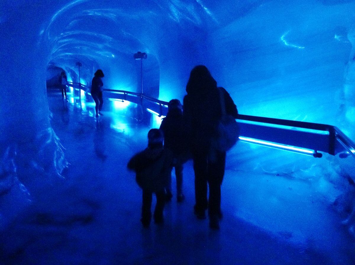 La cueva de hielo del Titlis La cueva de hielo del Titlis