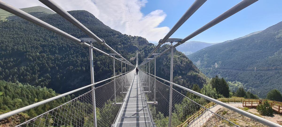 Puente tibetano de Andorra Puente tibetano de Andorra