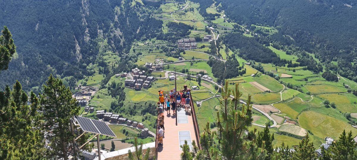 Vistas desde el Mirador del Roc del Quer Vistas desde el Mirador del Roc del Quer