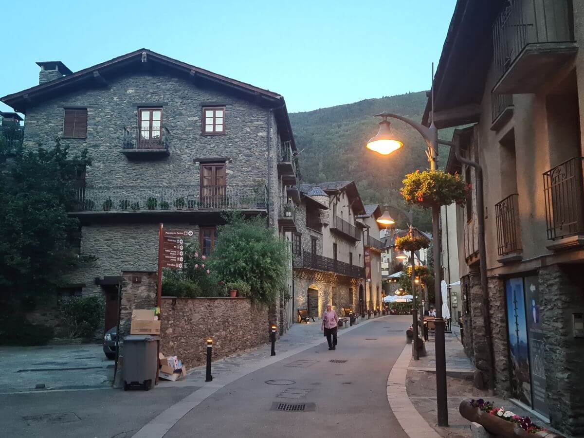 Anochecer en Ordino Anochecer en Ordino