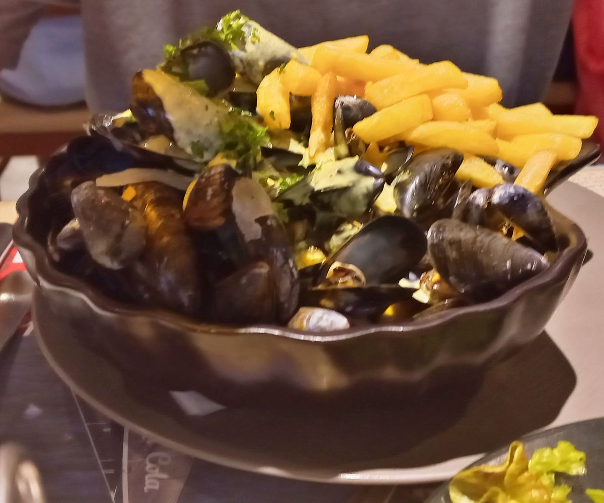 Mejillones en Carnac Mejillones en Carnac