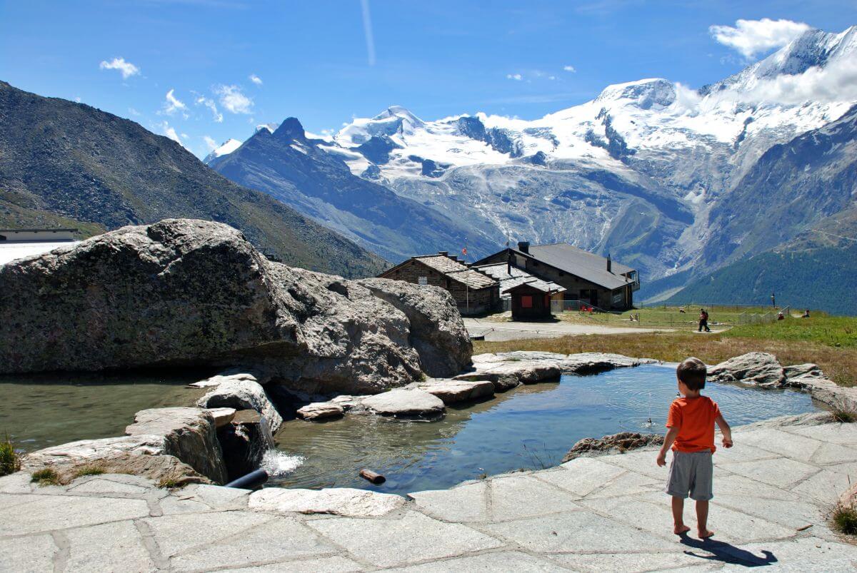 Juegos de agua en Kreuzboden Juegos de agua en Kreuzboden
