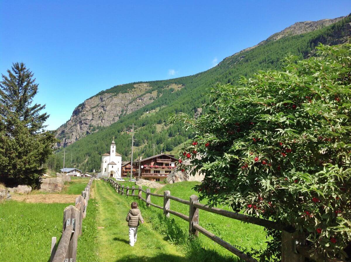 Paseando por Saas-Balen Paseando por Saas-Balen