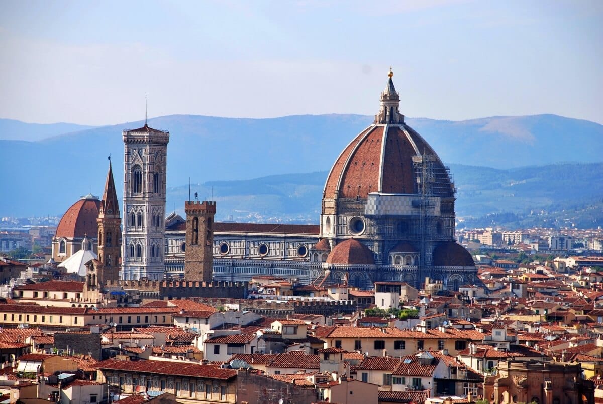 Florencia desde la Piazza Michelangelo Florencia desde la Piazza Michelangelo