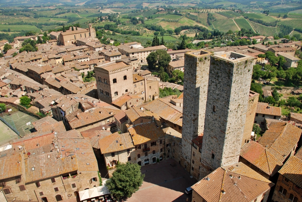 Las torres de San Gimignano Las torres de San Gimignano