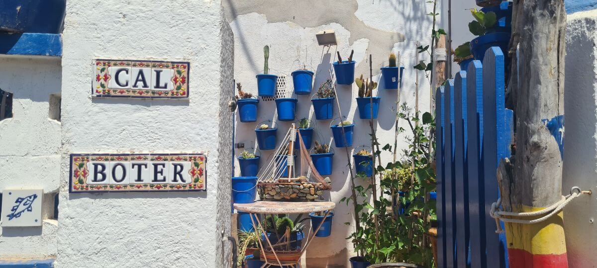 Casas de pescadores en playa S'Alguer Casas de pescadores en playa S'Alguer