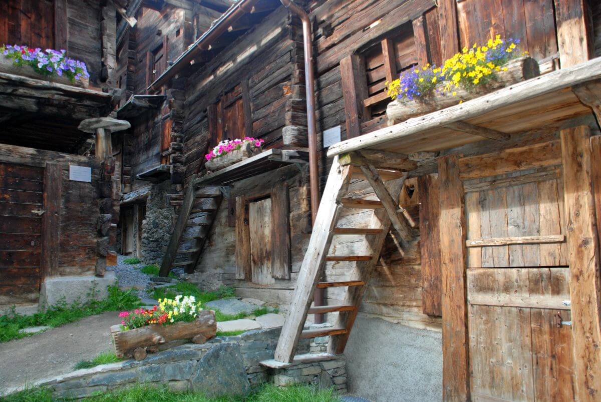 Centro histórico de Zermatt Centro histórico de Zermatt