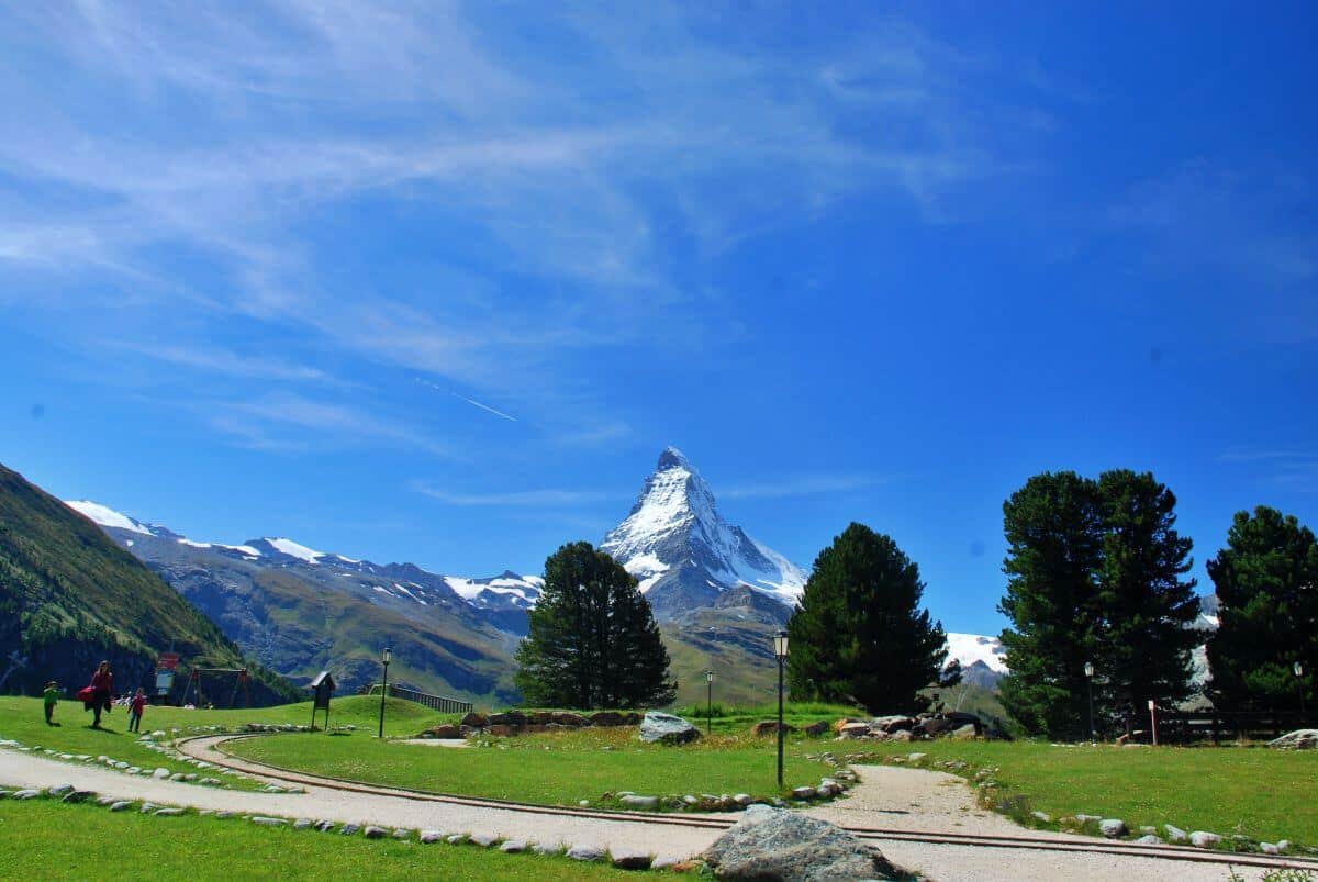 El Matterhorn desde Riffelalp El Matterhorn desde Riffelalp