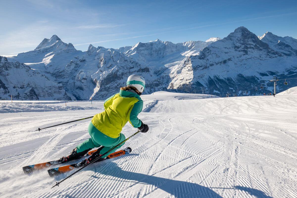 Esquí en Grindelwald © Jungfraubahnen 2019 Esquí en Grindelwald © Jungfraubahnen 2019