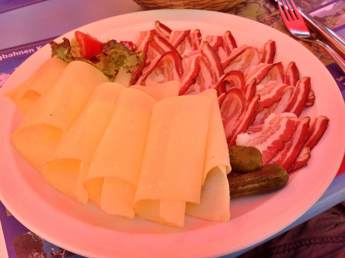 Qué comer en los Alpes suizos Qué comer en los Alpes suizos