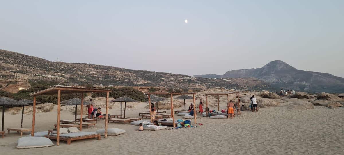 Anochece en Falassarna Anochece en Falassarna