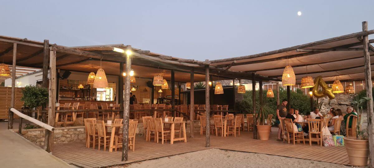 Beach Bar Bird Away en Falassarna Beach Beach Bar Bird Away en Falassarna Beach