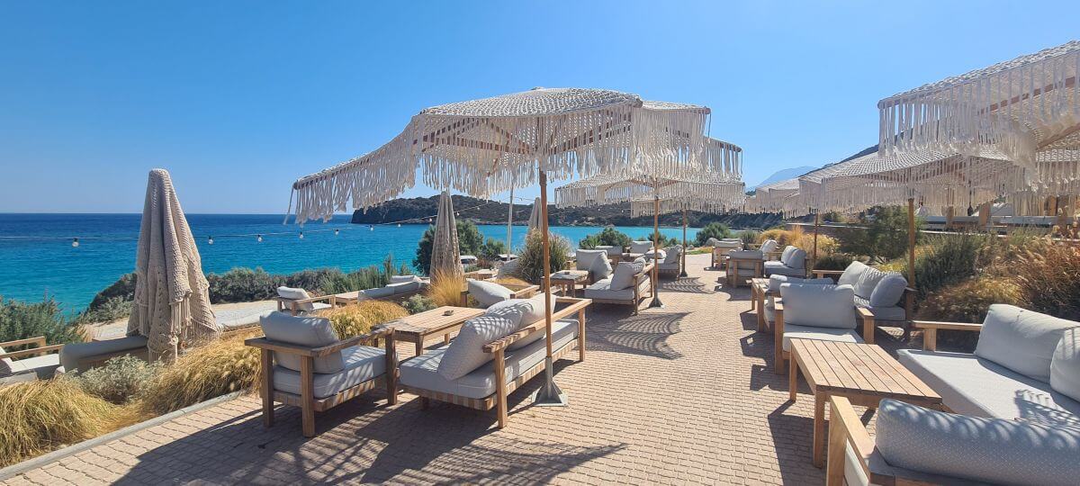 Beach club frente a Voulisma beach Beach club frente a Voulisma beach