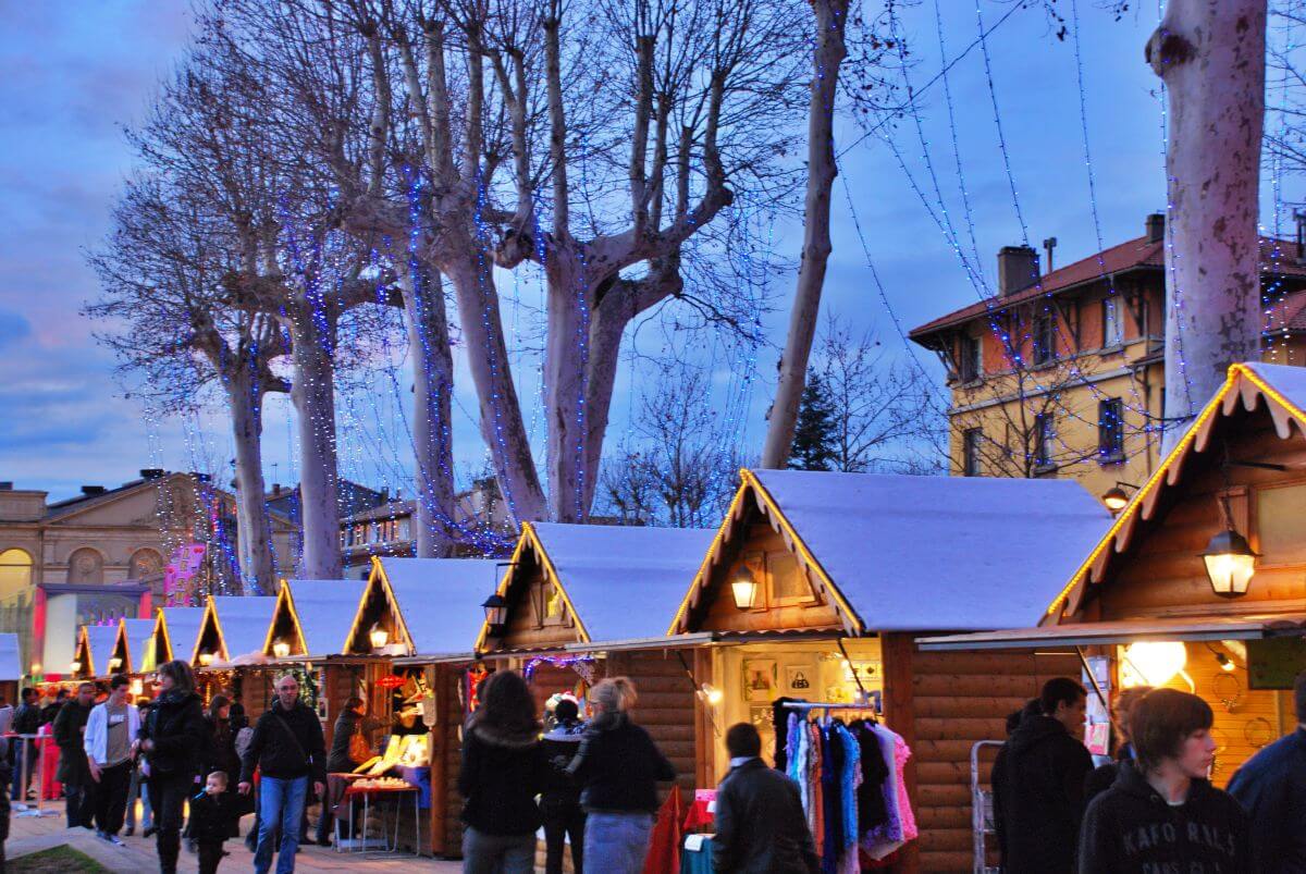 El mercadillo de Navidad de Carcassonne El mercadillo de Navidad de Carcassonne