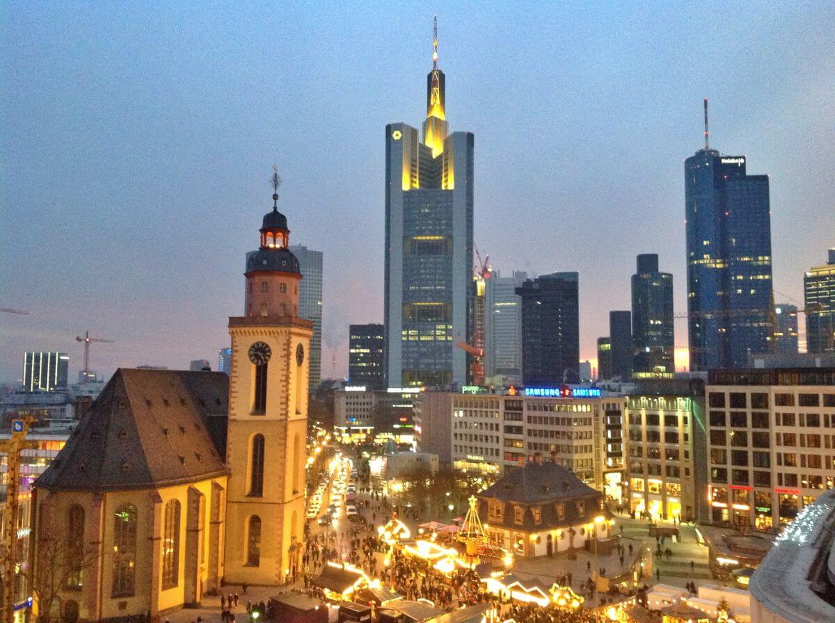 El skyline de Frankfurt El skyline de Frankfurt