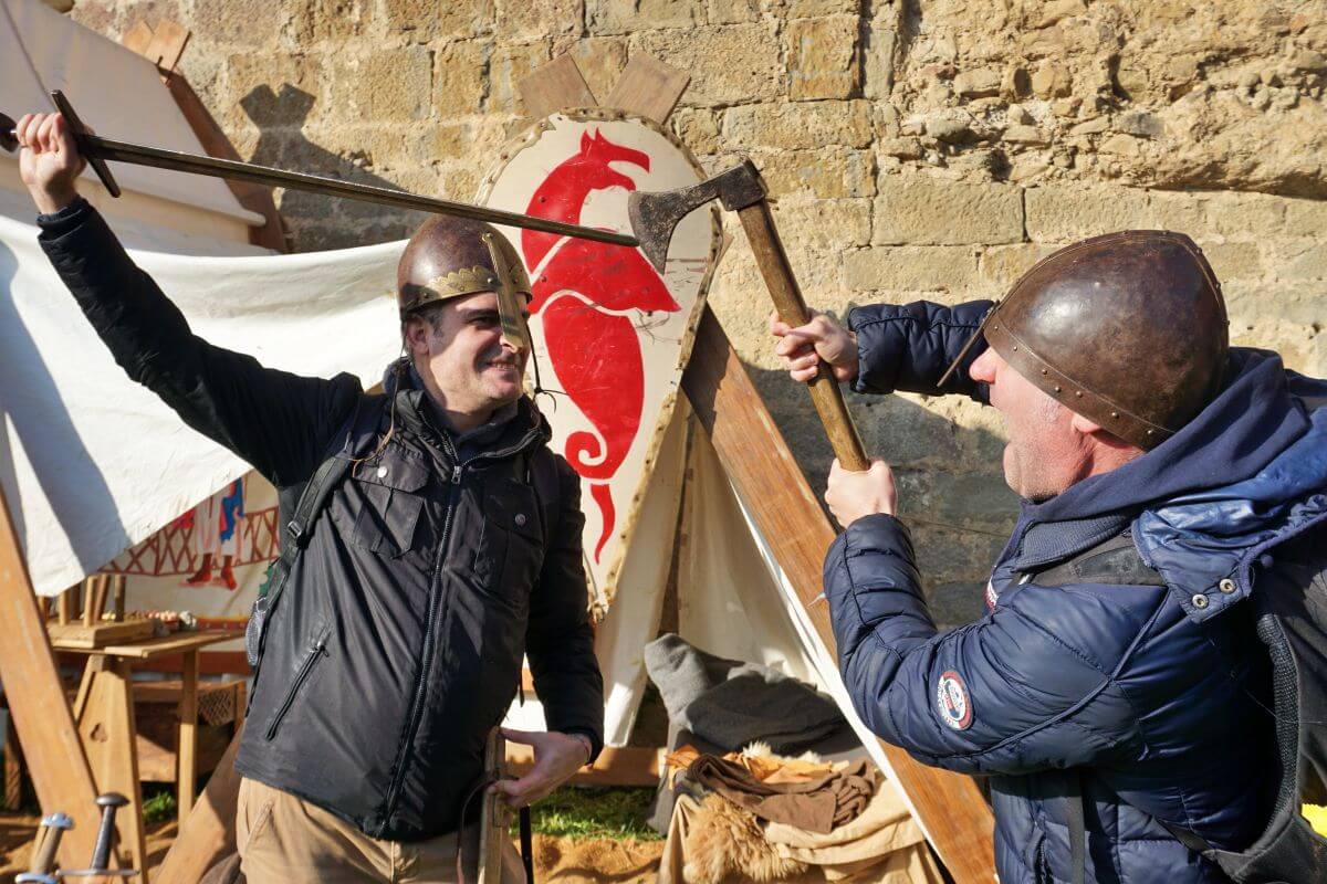 La feria medieval de Carcassonne La feria medieval de Carcassonne
