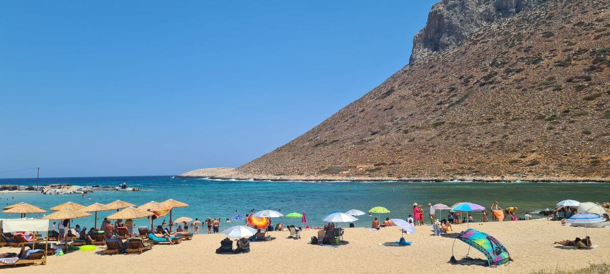La playa de Stavros Beach La playa de Stavros Beach
