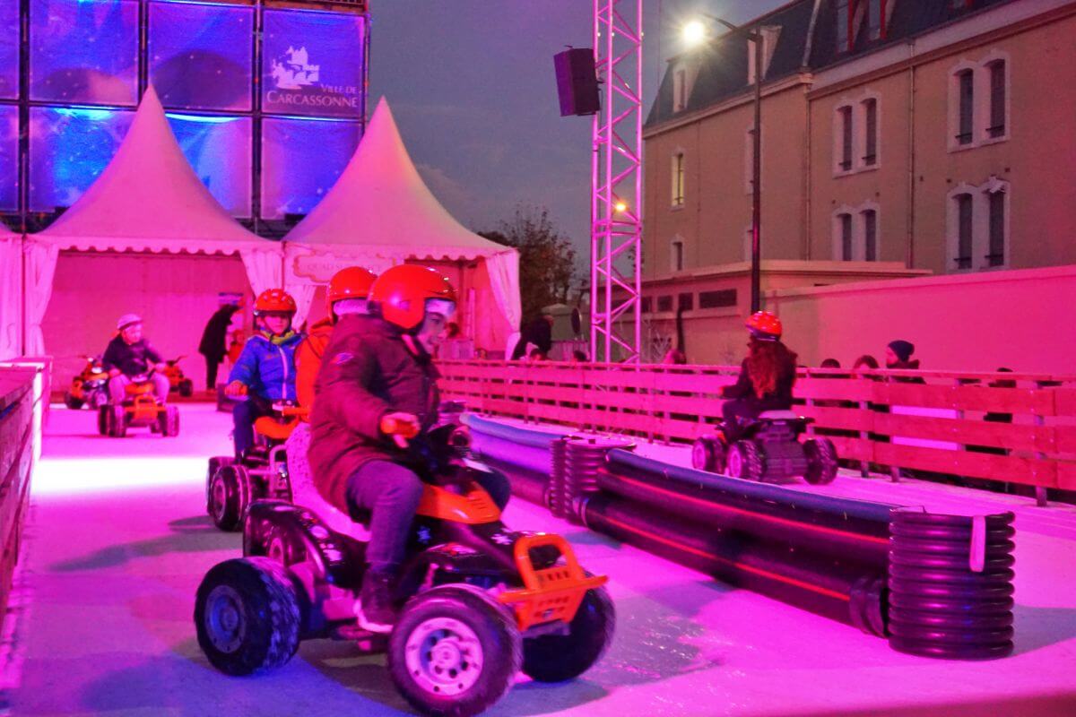 Quads sobre hielo para los más pequeños Quads sobre hielo para los más pequeños