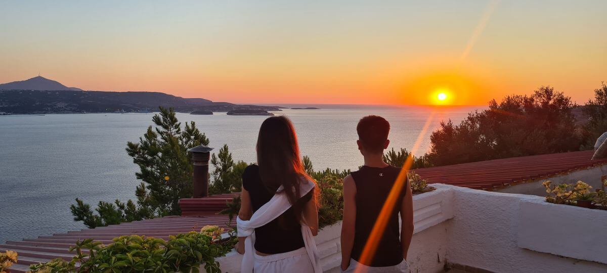Amanecer en la bahía de Souda Amanecer en la bahía de Souda
