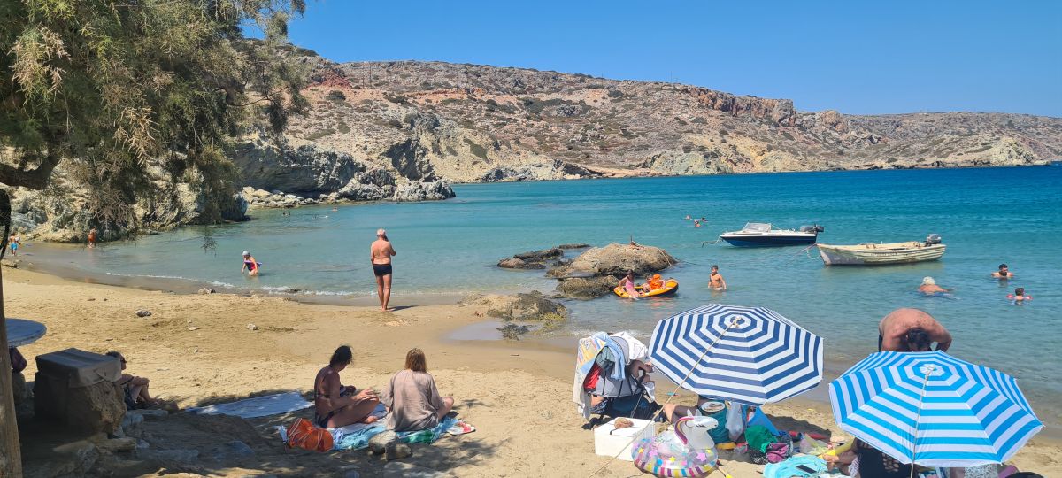 Itanos beach, una playa de cretenses Itanos beach, una playa de cretenses