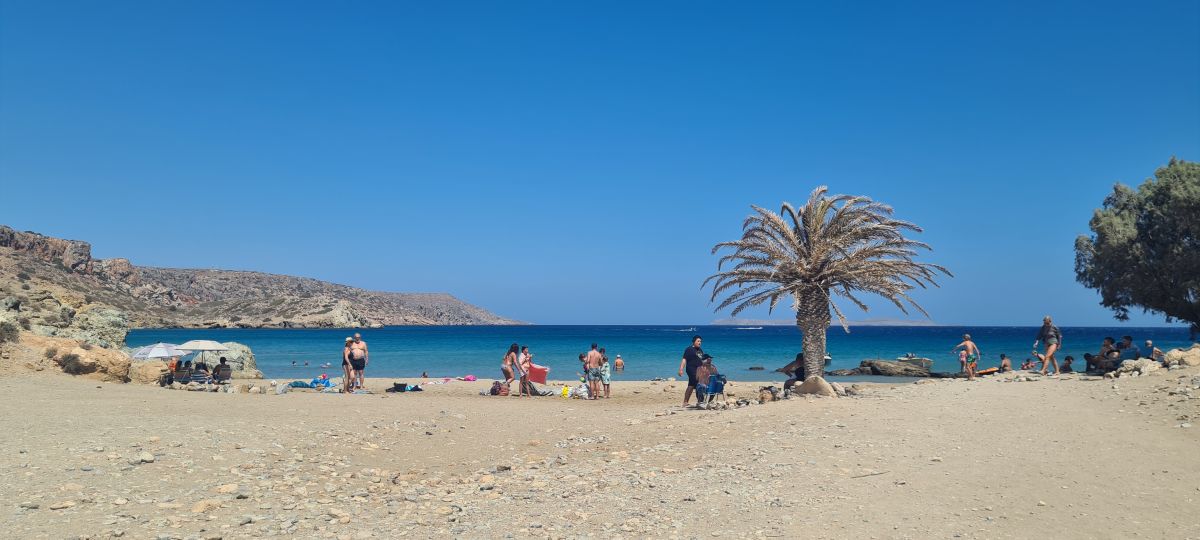 Itanos, una de las playas más orientales y salvajes de Creta Itanos, una de las playas más orientales y salvajes de Creta