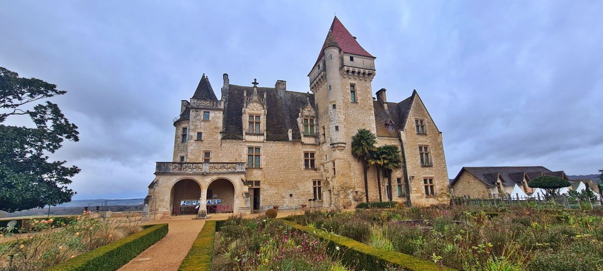 Jardines del castillo de Milandes