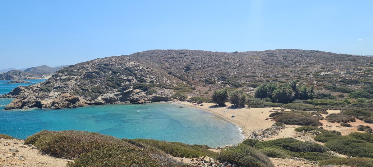 La parte de Itanos más cercana a Vai Beach La parte de Itanos más cercana a Vai Beach