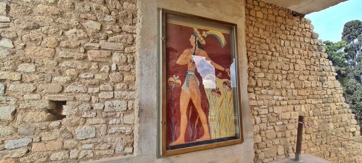 Frescos del palacio de Knossos Frescos del palacio de Knossos