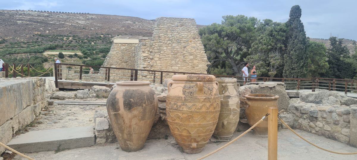 Vasijas de la época minoica Vasijas de la época minoica