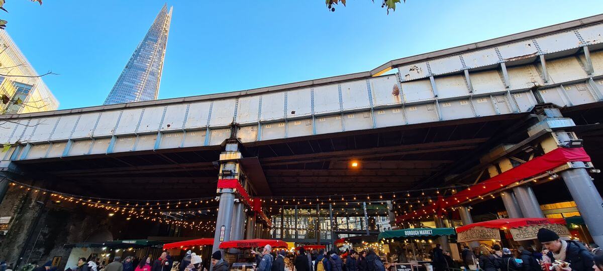 Borough Market y el rascacielos The Shard Borough Market y el rascacielos The Shard