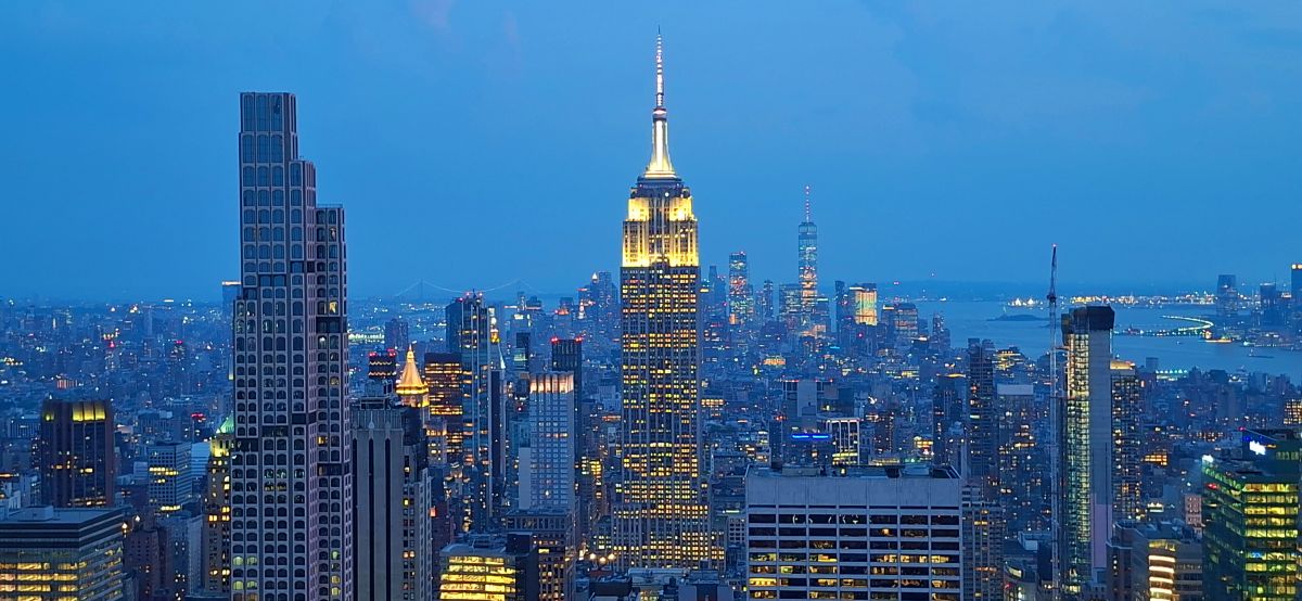 El Empire State Building desde el mirador Top of the Rock