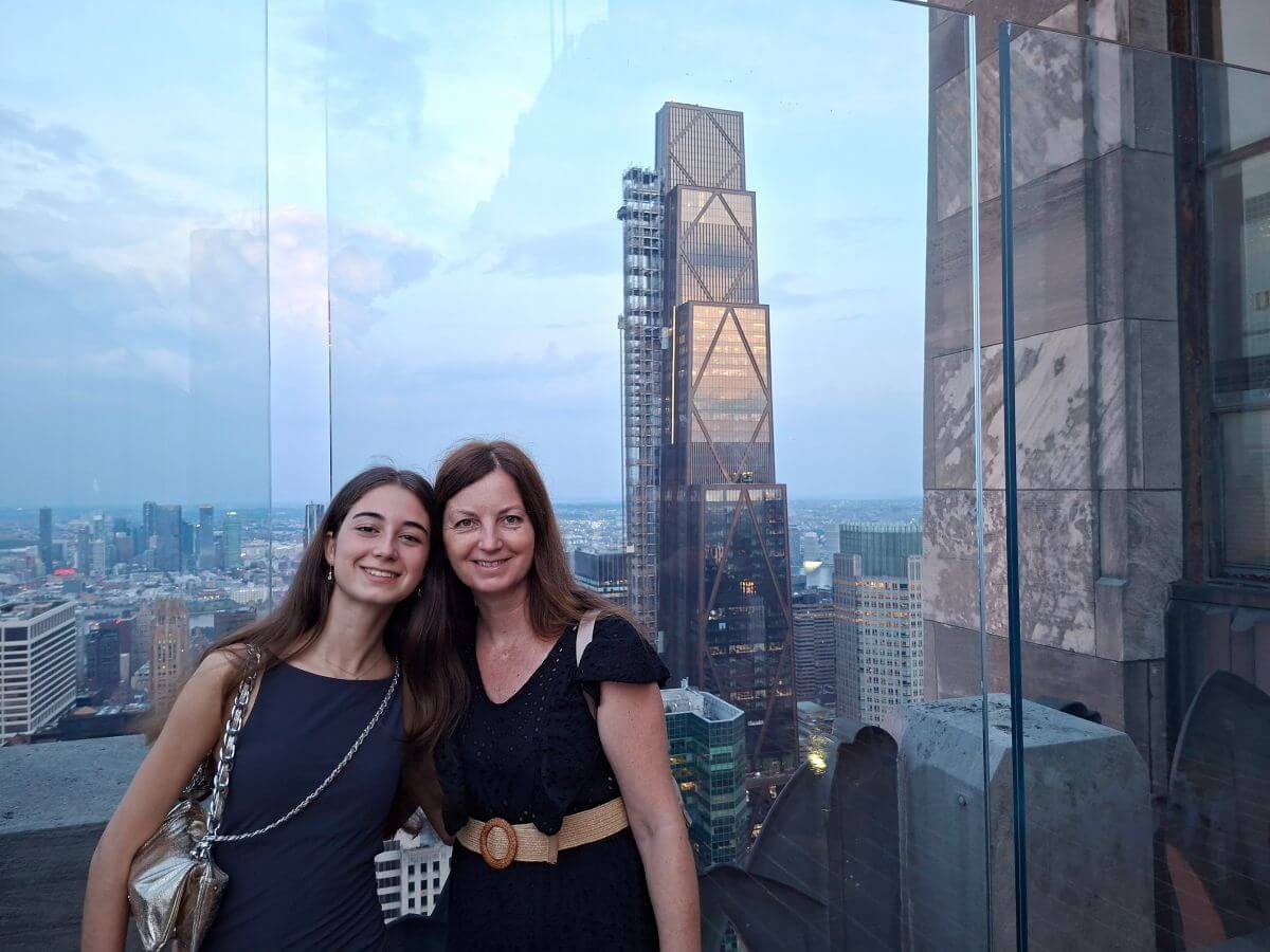 Primeras fotos en el Top of the Rock Primeras fotos en el Top of the Rock