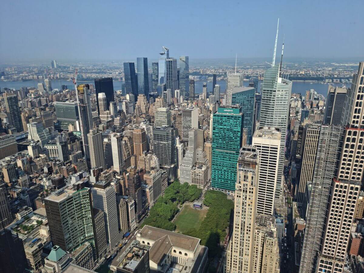 Panorámica de Bryant Park Panorámica de Bryant Park