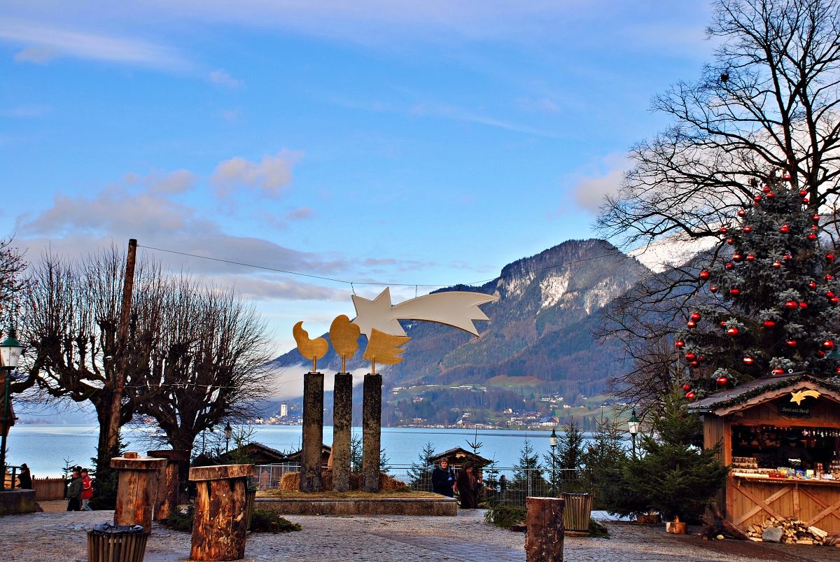 Mercado de Navidad del lago St. Wolfgang Mercado de Navidad del lago St. Wolfgang