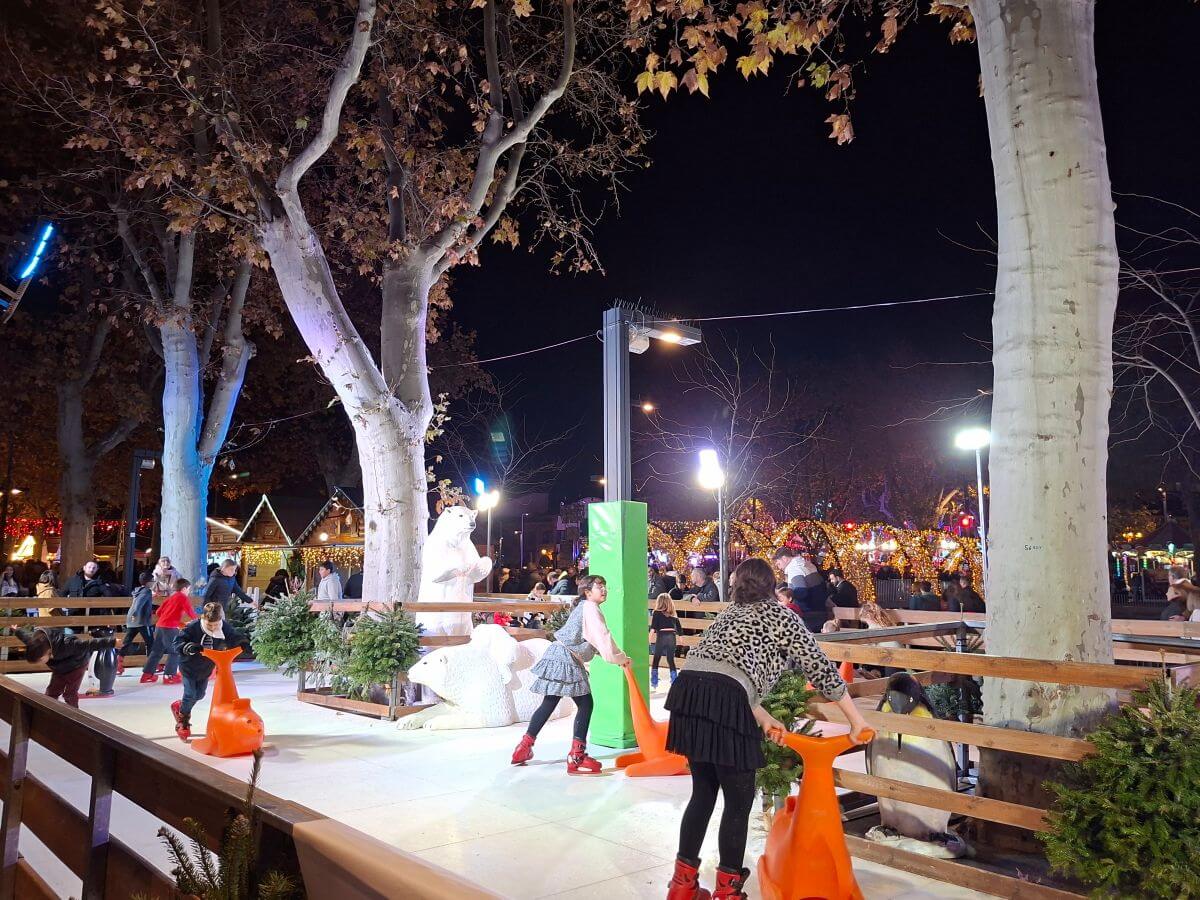 La pista de patinaje de Narbonne La pista de patinaje de Narbonne