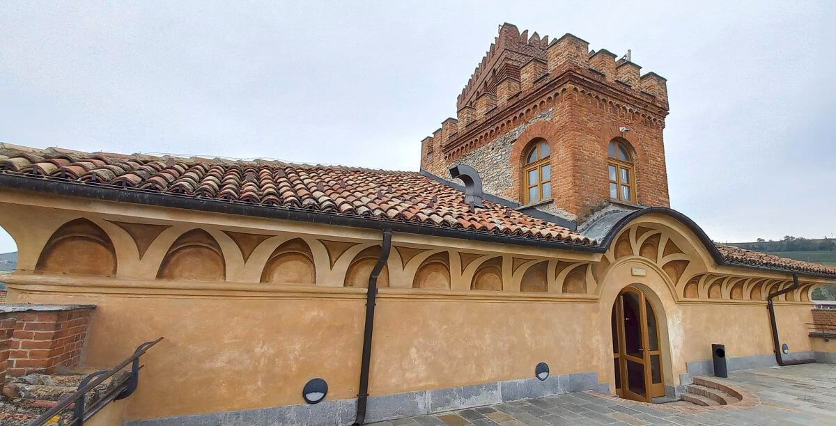 Terraza del Castillo de Barolo Terraza del Castillo de Barolo