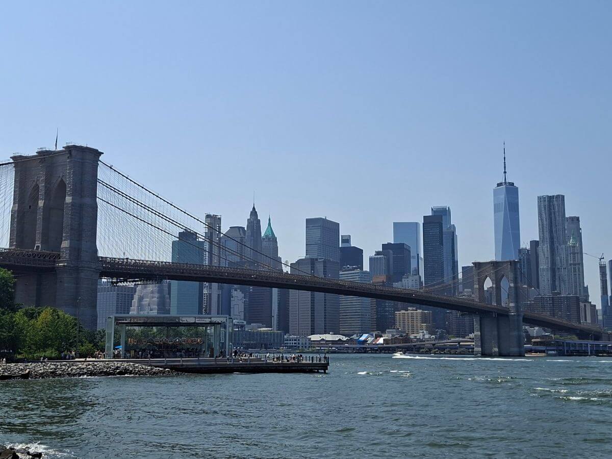 El mítico puente de Brooklyn de Nueva York