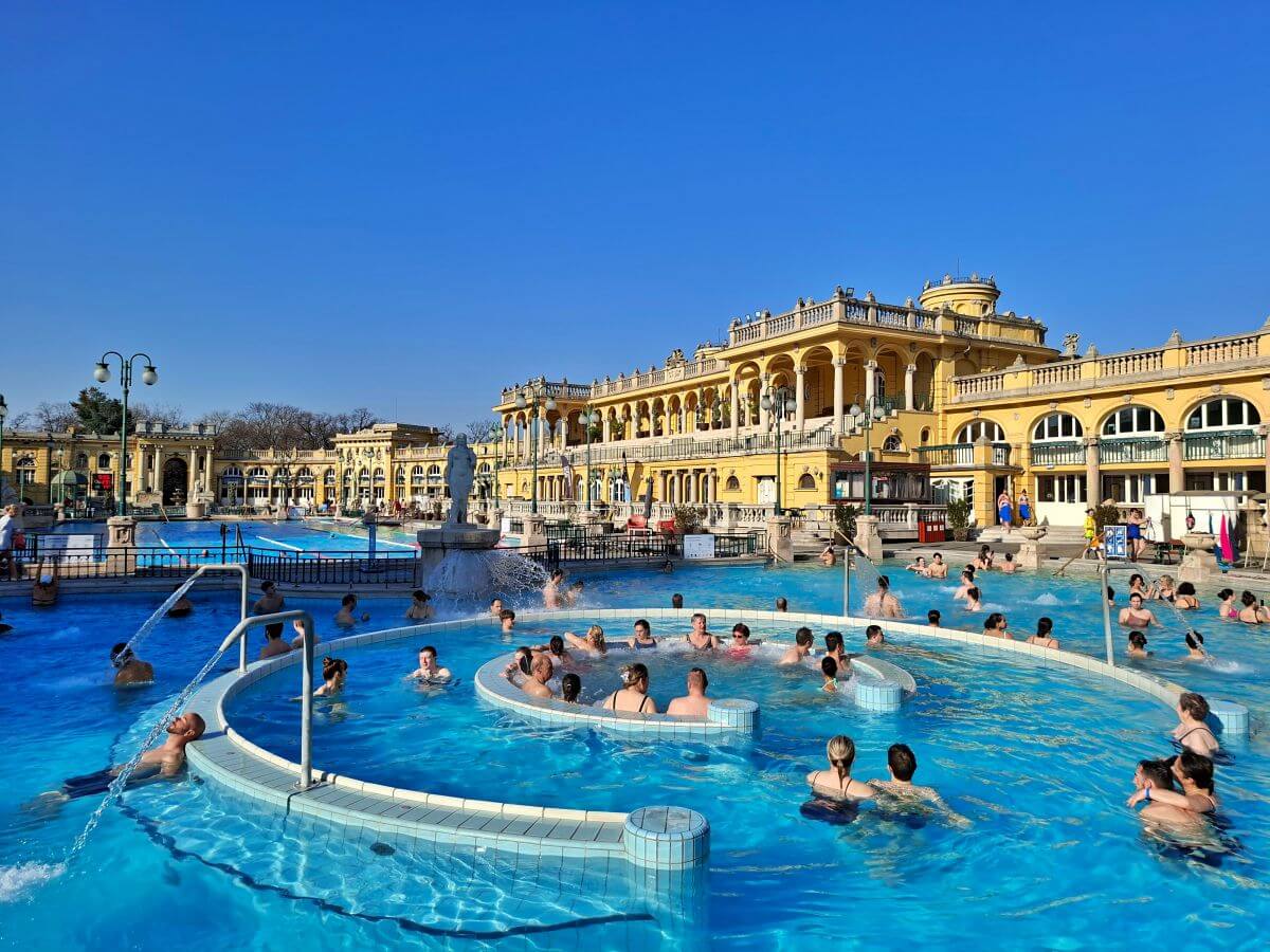 Precioso día de marzo en Széchenyi