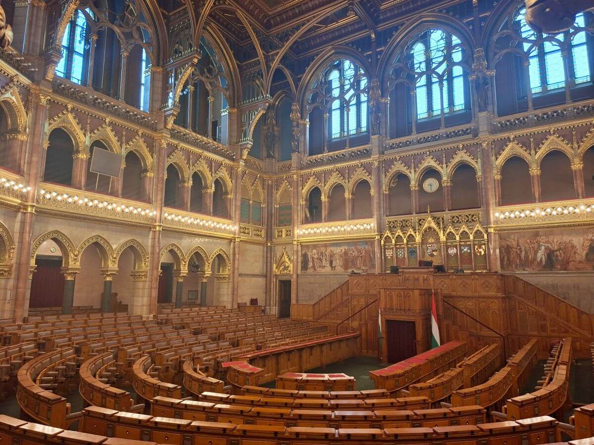 Antigua Cámara Alta del Parlamento de Budapest