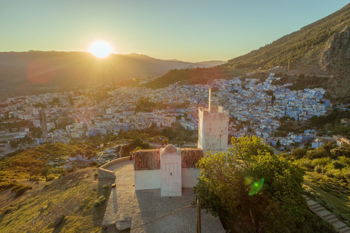 Atardecer en Chefchaouen