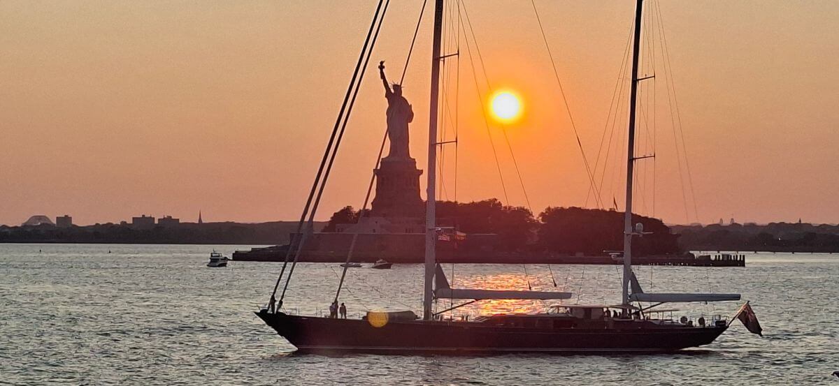 Atardecer mágico en Nueva York