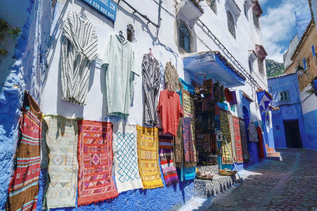 De compras por Chefchaouen