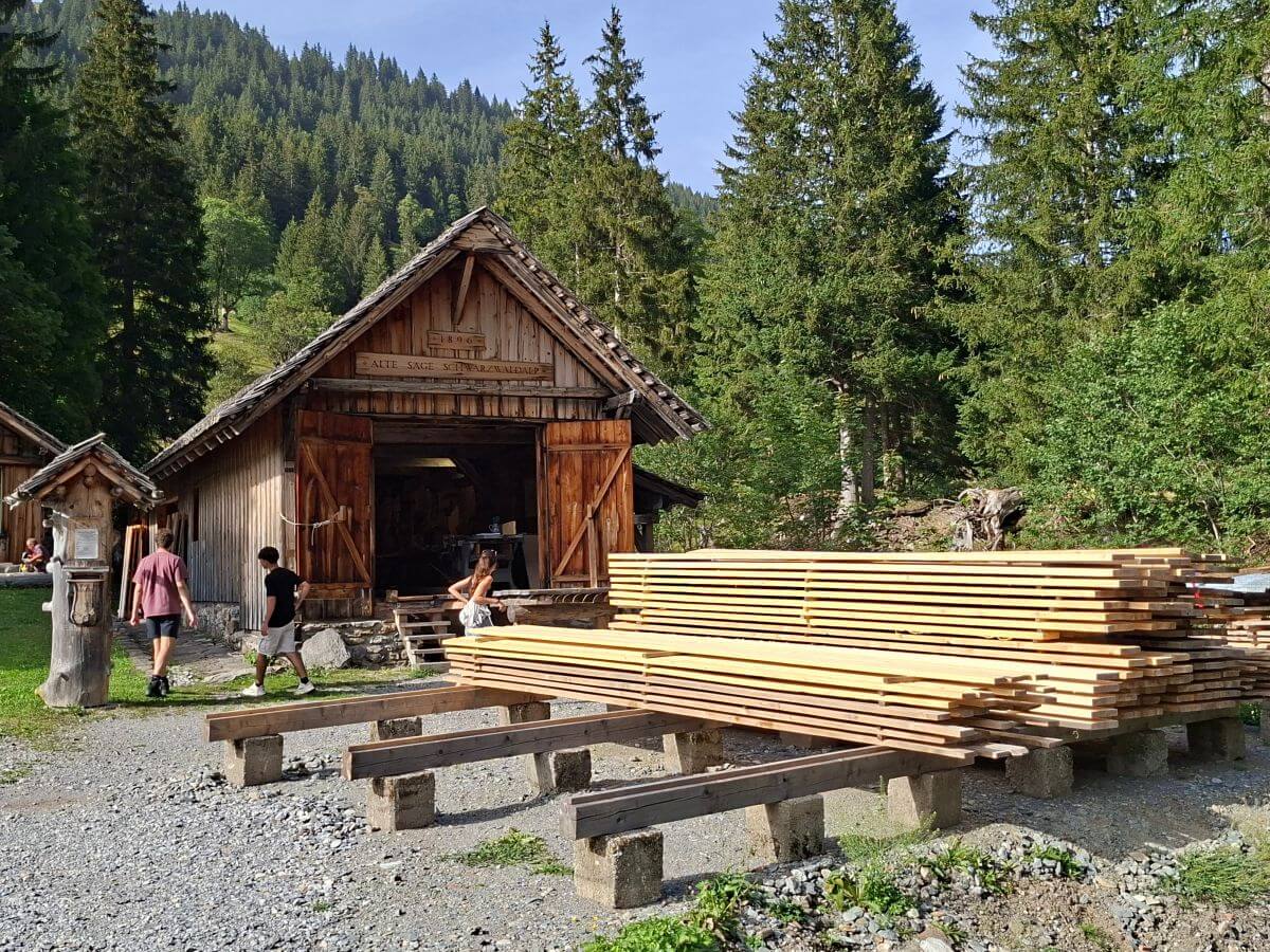 Aserradero de Schwarzwaldalp