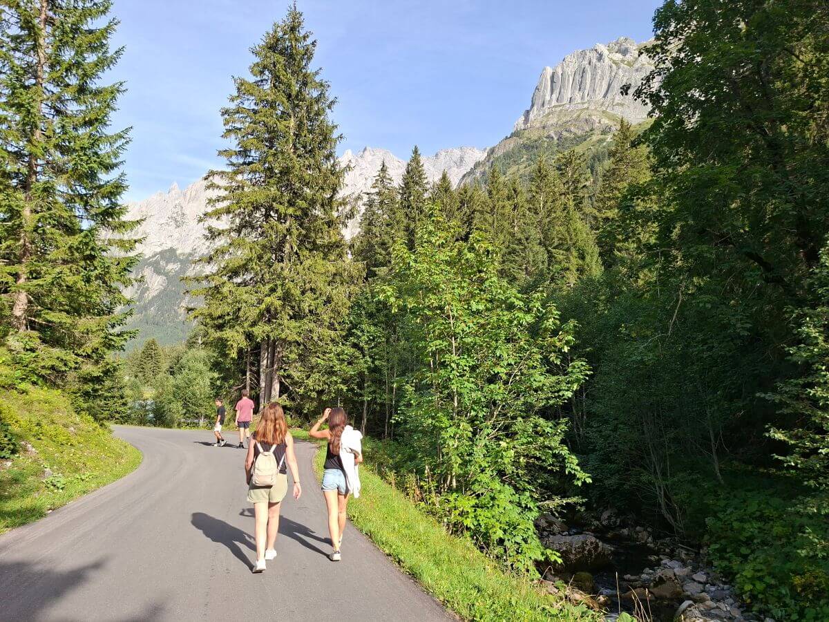 Carreteras vacías de Rosenlaui