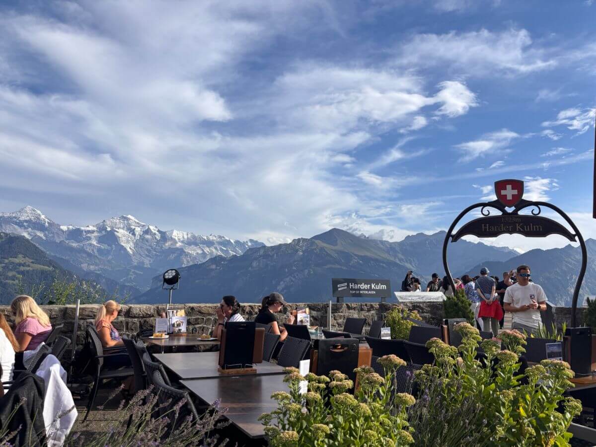 El restaurante del Harder Kulm