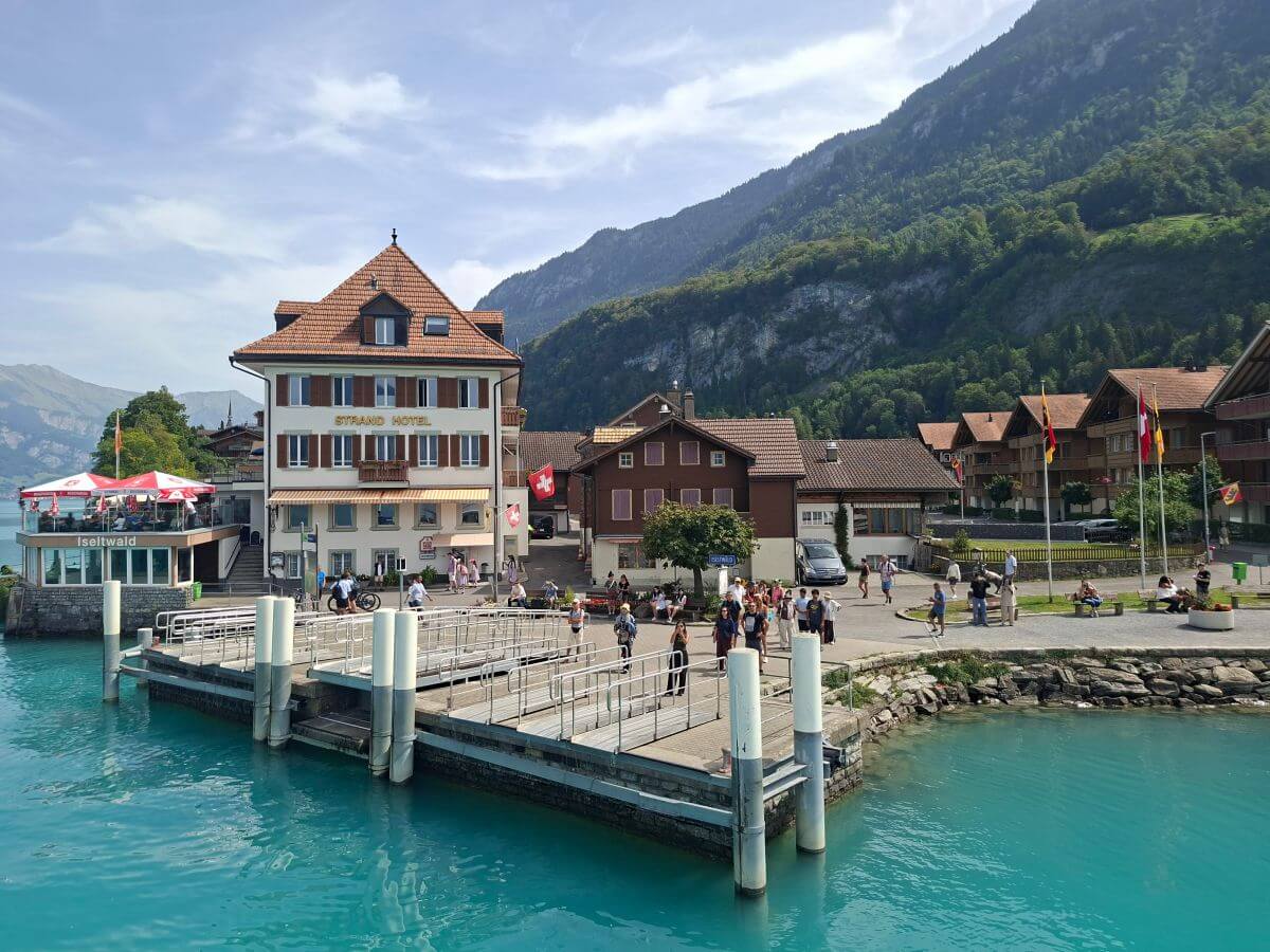 Embarcadero de Iseltwald