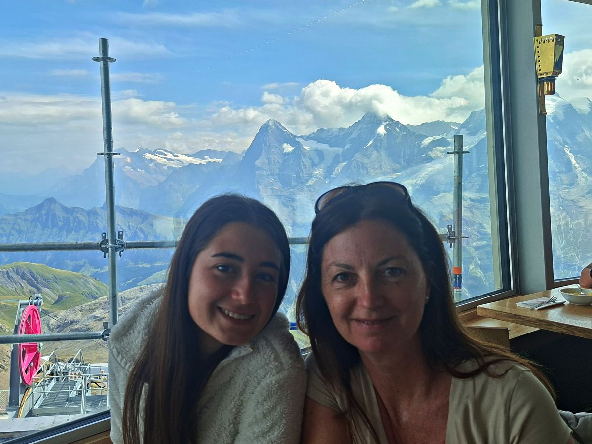 En el Restaurante 360 Piz Gloria
