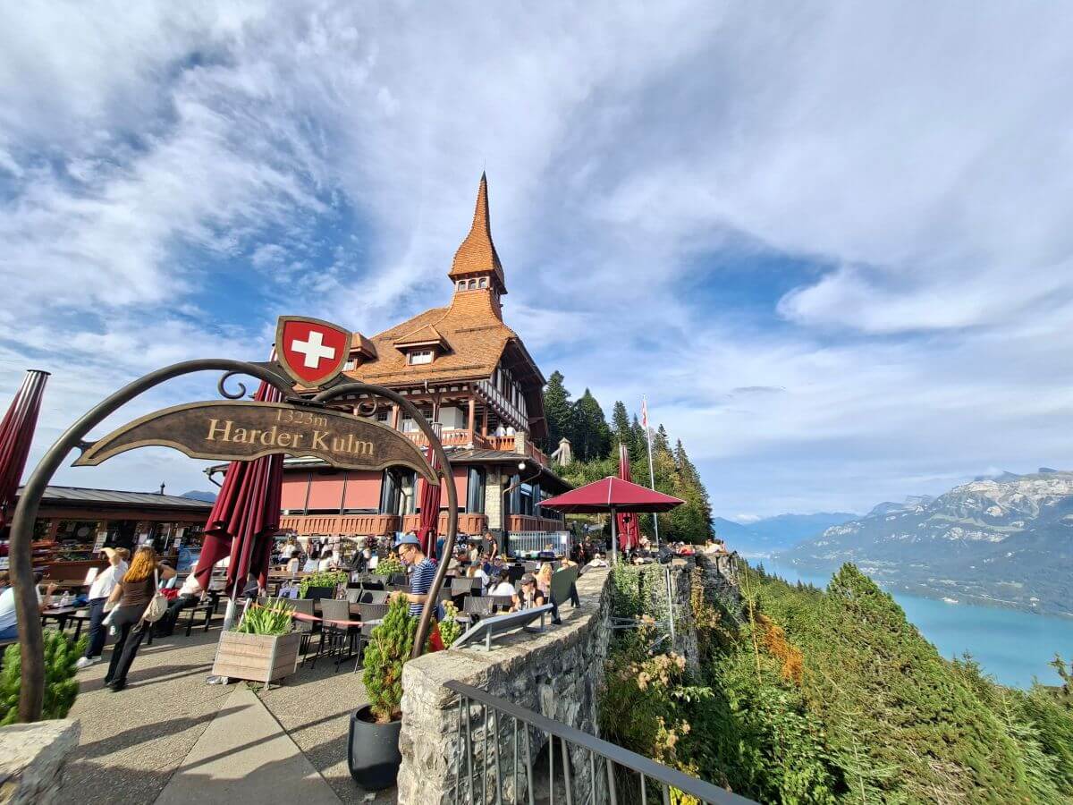 Harder Kulm al atardecer