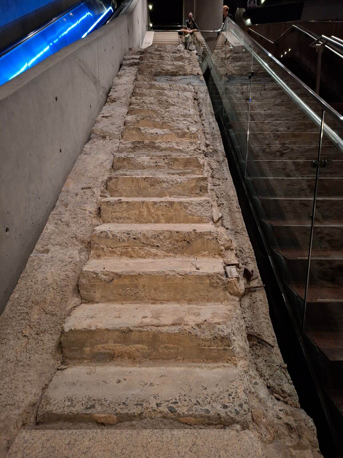 Survivor's Stairs del Museo 11-S de Nueva York
