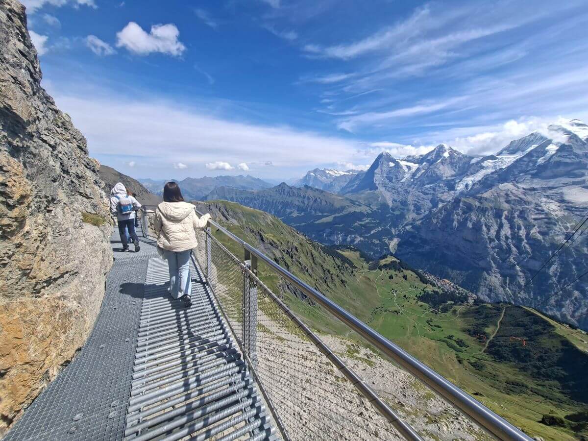 Vistas de escándalo desde el Thrill Walk